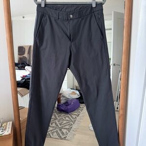 lululemon athletica Men's Black Performance Chinos